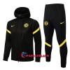 Chelsea Training Hupparitakki Sarja 2022-23 Musta Keltainen - Miesten